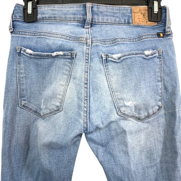 Lucky Brand Sasha Skinny Distressed Medium Wash Stretch Jeans Ankle 2 / 26 x 28 - Picture 3 of 15